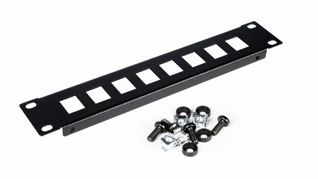 EQUIP Rack Accessory Keystone Panel (EZKP-10-B)