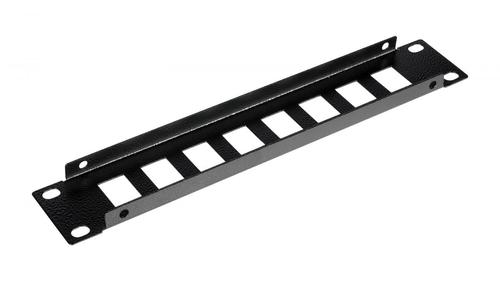 EQUIP Rack Accessory Keystone Panel (EZKP-10-B)