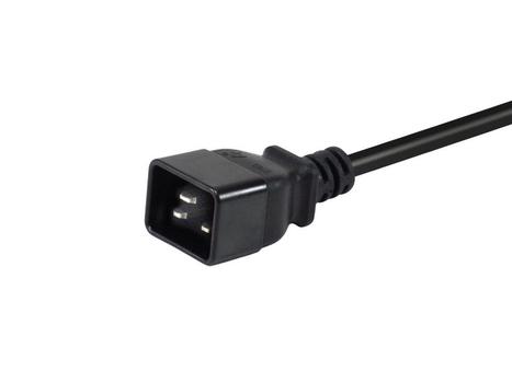 EQUIP Power Cable Black 1.8 M Iec  (112140)