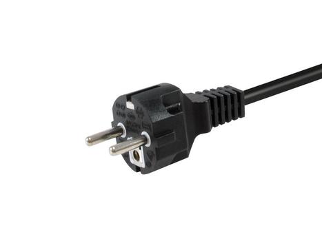 EQUIP Power Cable Black 1.8 M  (112110)