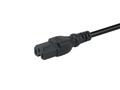 EQUIP Power Cable Black 1.8 M C14  (112170)