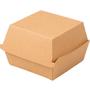 GUILLIN Burgerboks 115x105x80mm brun 75stk