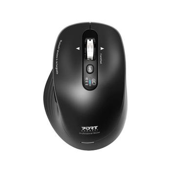 PORT DESIGNS Rechargeable Wireless Bluetooth Combo Business Mouse (910202)