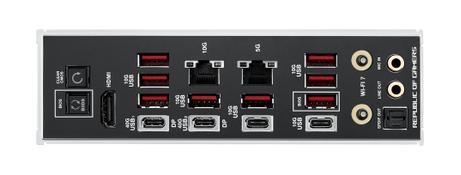 ASUS ROG Crosshair X870E Extreme ATX, AM5, DDR5, 3x M.2 PCIe 5.0, 2x USB4, 5GbE + 10GbE LAN, Wi-Fi 7 320MHz (802.11be) (90MB1LB0-M0EAY0)