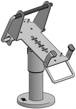 ERGONOMIC SOLUTIONS 120mm Pole, Duratilt, MG (RESAY006-02)