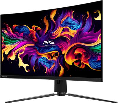 MSI 32" 4K curved gamingskärm MAG 321CUP QD-OLED 3840x2160 QD-OLED, 165hz, 0.03ms, 15m:1, HDR400, HDMI/ DP/ USB-C (MAG 321CUP QD-OLED)