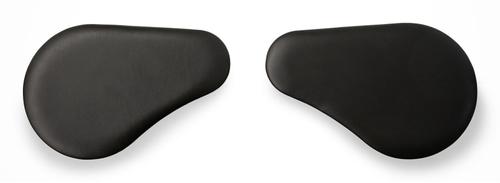 KENSON Universal underarmsstöd 2pk (svart) Ergonomi för optimal arbetsställning,  konstläder,  enkel montering (KAS8850G)