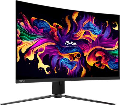 MSI 32" 4K curved gamingskärm MAG 321CUP QD-OLED 3840x2160 QD-OLED, 165hz, 0.03ms, 15m:1, HDR400, HDMI/ DP/ USB-C (MAG 321CUP QD-OLED)