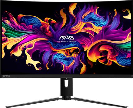 MSI 32" 4K curved gamingskärm MAG 321CUP QD-OLED 3840x2160 QD-OLED, 165hz, 0.03ms, 15m:1, HDR400, HDMI/ DP/ USB-C (MAG 321CUP QD-OLED)