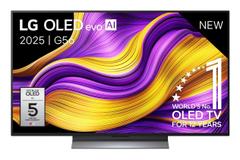 LG 48" G5 AI 4K OLED Smart TV (2025) 144Hz, 4x HDMI, eArc, G-Sync & FreeSync, α11 AI Processor, Dolby Atmos