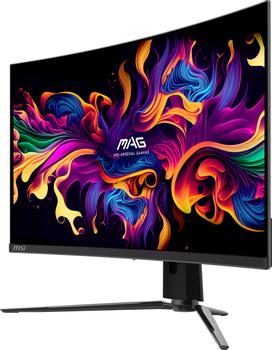 MSI 32" 4K curved gamingskärm MAG 321CUP QD-OLED 3840x2160 QD-OLED, 165hz, 0.03ms, 15m:1, HDR400, HDMI/ DP/ USB-C (MAG 321CUP QD-OLED)