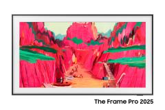 SAMSUNG 85" The Frame Pro LS03FW Neo QLED 4K Smart TV (2025) 144Hz, 4x HDMI, HDMI eArc Art Mode, One Connect, AI Processor Smart TV, Mini LED, Matte Display