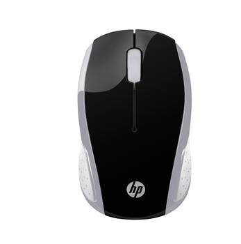 HP MOUSE HP 200 PIKE SILVER WL 2N (2HU84AA#UUF)