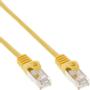 INLINE Patch Cable F/UTP Cat.5e yellow 1m