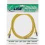 INLINE Patch Cable F/UTP Cat.5e yellow 1m (71501Y)