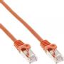 INLINE Patchkabel RJ45 CAT5e Orange S-FTP 0.25 m.