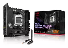 ASUS ROG Strix B650E-I Gaming WiFi - mini-ITX-hovedkort, AM5, 2x DDR5, M.2 PCIe 5.0, 2.5GbE, Wi-Fi 6E