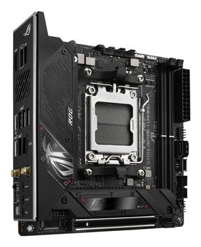 ASUS ROG Strix B650E-I Gaming WiFi - mini-ITX-hovedkort,  AM5, 2x DDR5, M.2 PCIe 5.0, 2.5GbE, Wi-Fi 6E (90MB1BI0-M0EAY0)