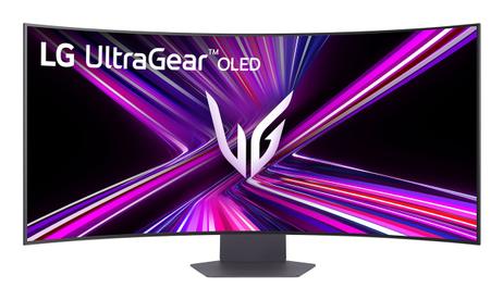 LG 45" UltraGear OLED GX9 21:9 5K2K (5120x2160),  Curved 800R, 0.03ms, 165Hz, DisplayPort 2.1 (45GX950A-B)