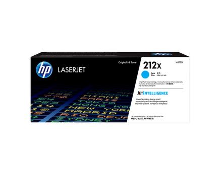 HP 212X HIGH YIELD CYAN ORIG LASERJET TONER CARTRIDGE SUPL (W2121X)