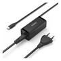 HAMA Notebook Power Supply USB-C GaN 100-240V 5-20V/65W (00200023)
