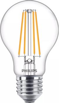PHILIPS LED pære Classic Standard 8,5W/827 (75W) klar E27 (929002025455)