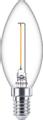 PHILIPS LED E14 Kron 1.4W Klar 136Lm