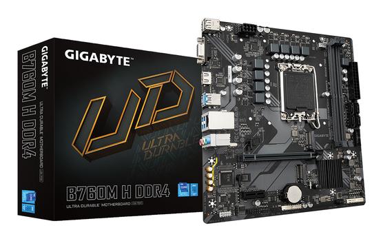 GIGABYTE (Rev. 1.0) Intel B760 Express  (B760M H DDR4)
