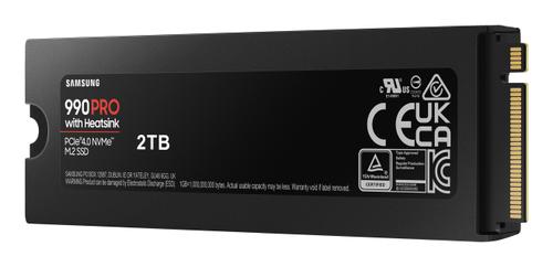 SAMSUNG 990 Pro M.2 NVMe 2TB+heatsink (MZ-V9P2T0GW)
