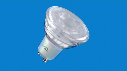 WiZ älykohdelamppu,  GU10, RGBW - kaikki värit ja valkoisen valon sävyt, Wi-Fi, 345 lm (929003772322)