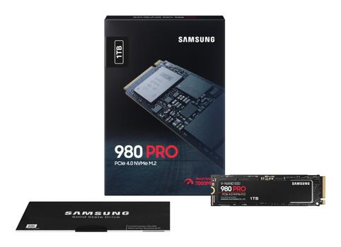 SAMSUNG 980 PRO M.2 NVMe SSD 1TB (MZ-V8P1T0BW)