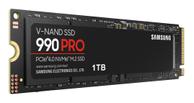 Samsung 990 PRO 1TB SSD PCIe 4.0 NVMe M.2 (MZ-V9P1T0BW)