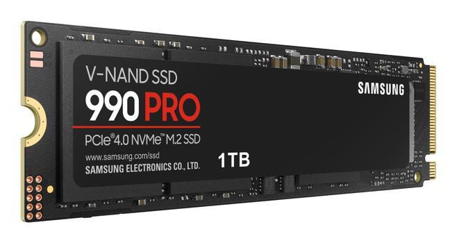 Samsung 990 PRO 1TB SSD PCIe 4.0 NVMe M.2 (MZ-V9P1T0BW)