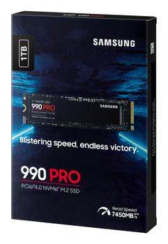SAMSUNG 990 PRO M.2 NVMe SSD 1TB (MZ-V9P1T0BW)