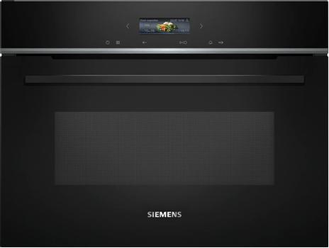 SIEMENS iQ700 CE732GXB1 mikrovågsugn (svart) 1000W, 36L volym, för installation,  60x45 cm (CE732GXB1)