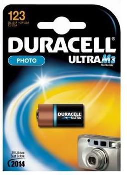 DURACELL BATTERY CR123A LITHIUM 3V (CR17345)