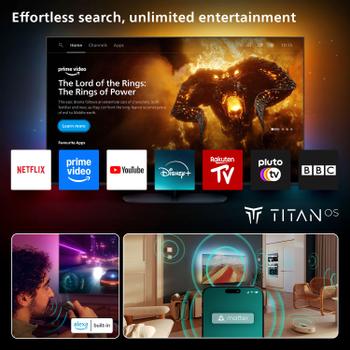 PHILIPS 55OLED760/ 12 139cm 55" 4K OLED 120 Hz Ambilight Smart TV Fernseher (55OLED760/12)