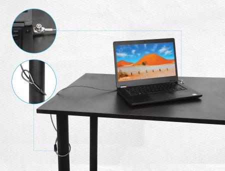 MANHATTAN Laptop Lock (Nano) With Two  (440486)