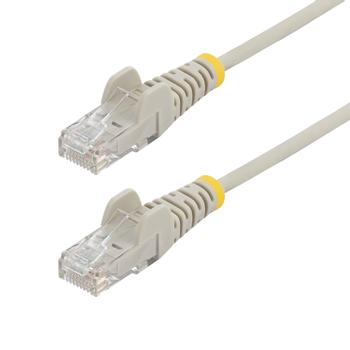 STARTECH 25cm Gray Slim CAT6 Ethernet Cable (N6PAT25CMGRS)