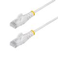 STARTECH SLIM CAT6 CABLE WHITE LSZH SLIM SNAGLESS RJ45 UTP PATCH CABLE CABL
