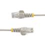 STARTECH 25cm Gray Slim CAT6 Ethernet Cable (N6PAT25CMGRS)