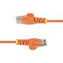STARTECH 1.5m Orange Slim CAT6 Ethernet Cable Snagless RJ45 LSZH 28AWG Pure Bare Copper Slim Network Patch Cable/ Cord (N6PAT150CMORS)