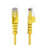 STARTECH 1m Yellow Slim CAT6 Ethernet Cable Snagless RJ45 LSZH 28AWG Pure Bare Copper Slim Network Patch Cable/ Cord (N6PAT100CMYLS)