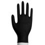 _ Undersøgelseshandske,  ABENA Classic Protect, XS, sort, nitril, pudderfri