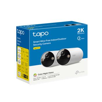 TP-LINK Tapo C410 Smart Wire-Free Indoor/ Outdoor Security Camera (4-pack) (Tapo C410 (4-pack))