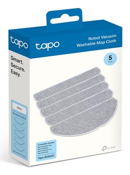 TP-LINK Tapo RVA301 Robot Vacuum Washable Mop Cloth (5-pack) (Tapo RVA301)