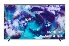 SAMSUNG 85" QN900F Neo QLED 8K Mini LED  Smart TV (2025) 165Hz, 4x HDMI, HDMI eArc 8K AI Upscaling, AI Processor, HDR Smart TV, Mini LED, Metal Frame Design