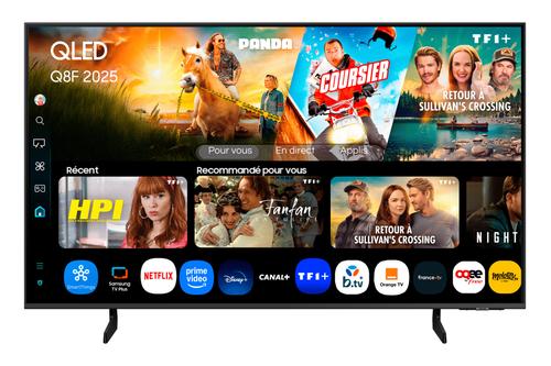 SAMSUNG 55" Q8FA QLED 4K Smart TV (2025) 3x HDMI, HDMI eArc, AI-prosessor,  4K-oppskalering,  HDR Smart TV, 100 % fargevolum,  AirSlim Design (TQ55Q8FAAUXXC)