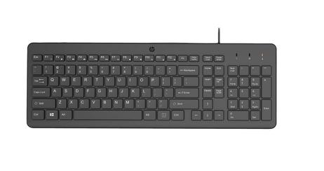 HP 150 - tastatur - Pan Nordic - svart Inn-enhet (664R5AA#UUW)