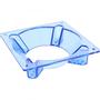 INLINE Fan-Adapter 120mm auf 70/80/92mm - transparent/blue